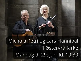 Vendsyssel Festival med Michala Petri og Lars Hannibal